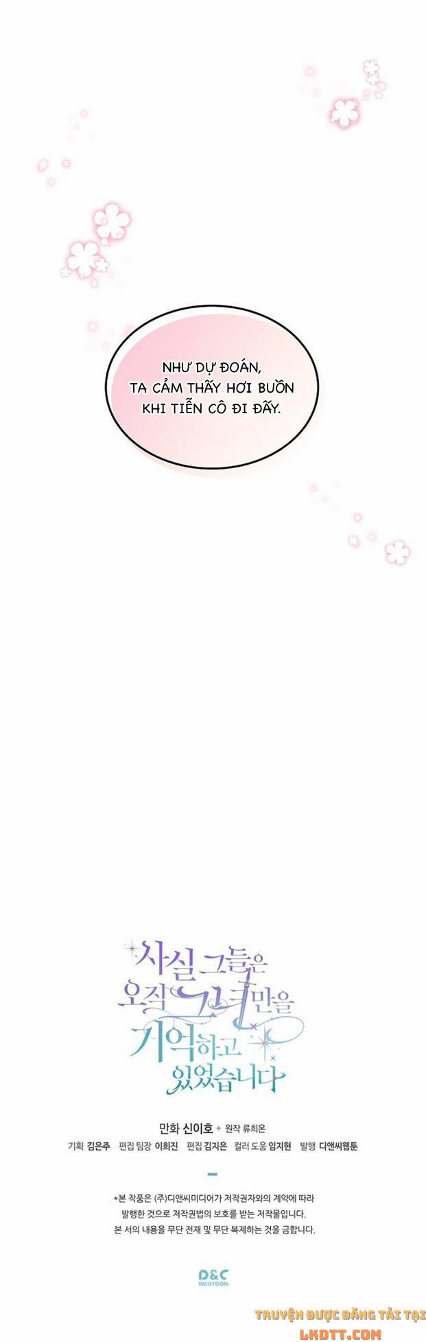 Sự Thật Thì, Họ Chỉ Nhớ Đến Cô Ấy 2 trang 35