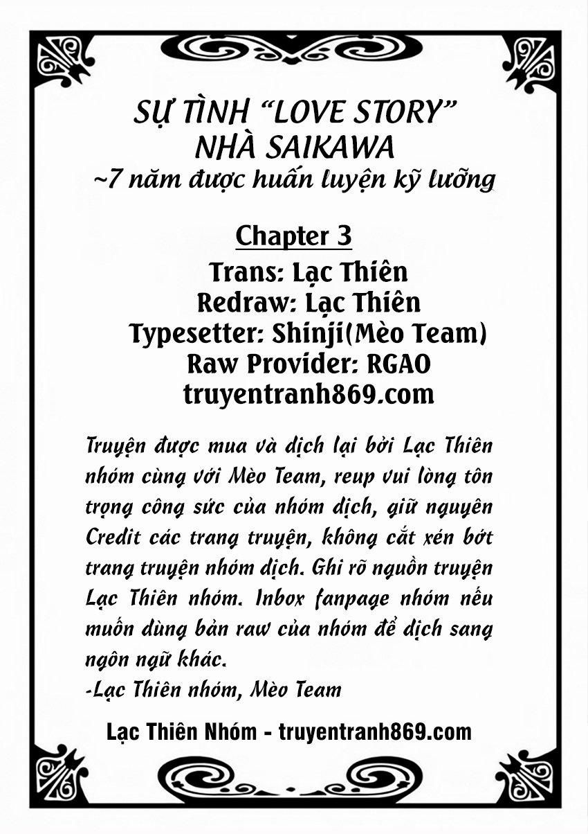 Sự Tình Lovestory Nhà Saikawa 3 trang 2