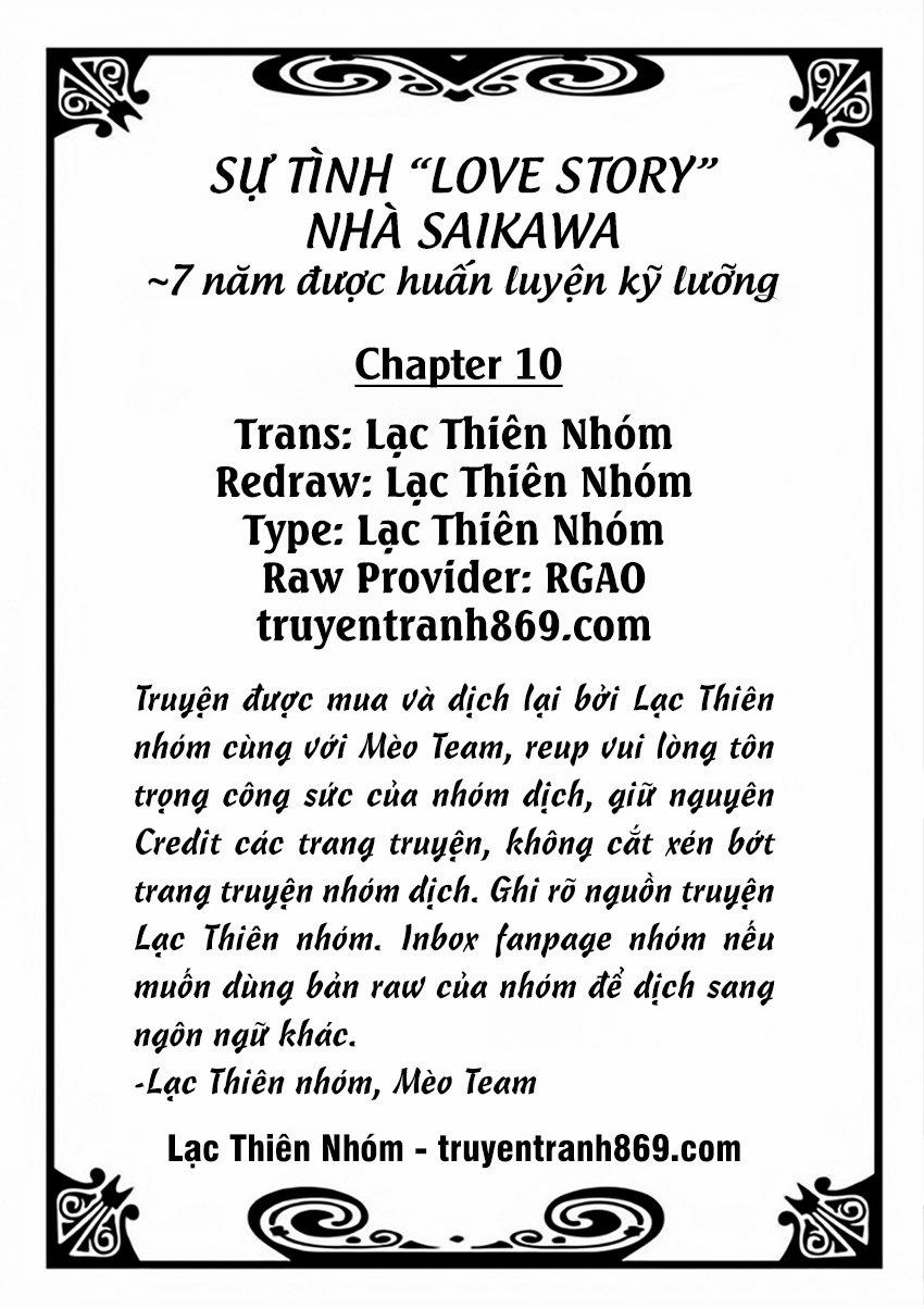 Sự Tình Lovestory Nhà Saikawa 9.1 trang 2