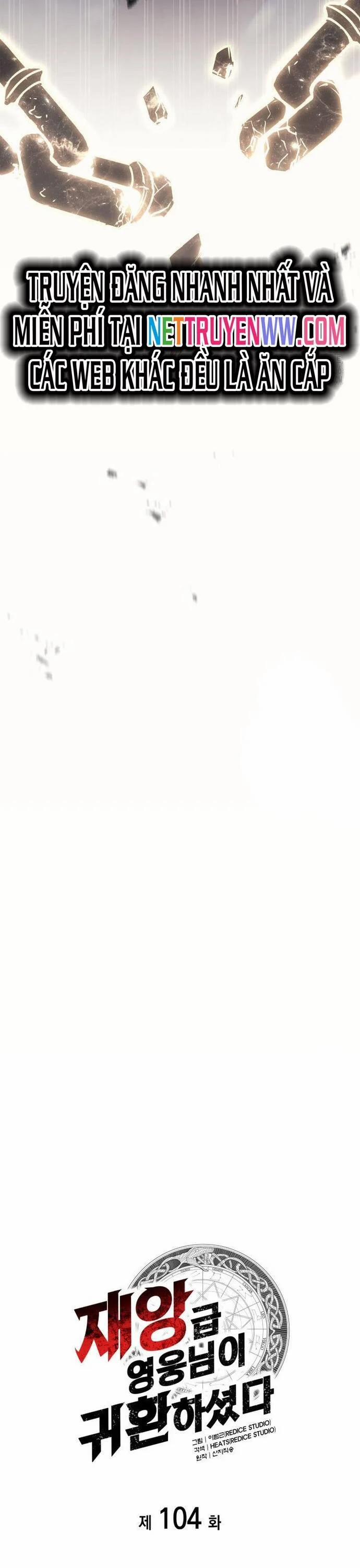 Sự Trở Lại Của Anh Hùng Cấp Thảm Họa 104 trang 10