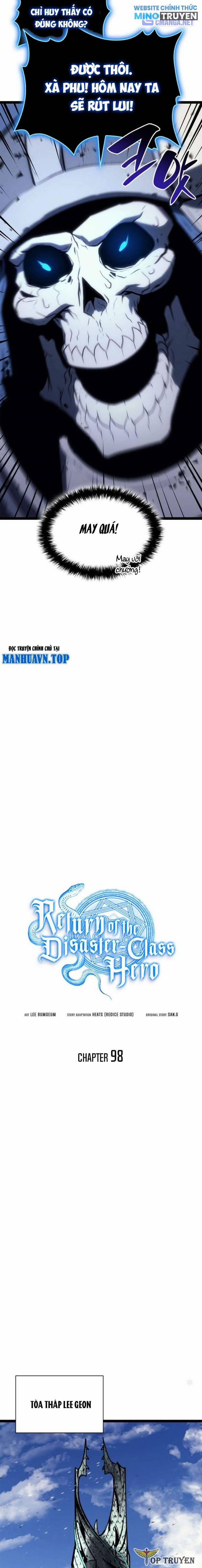 Sự Trở Lại Của Anh Hùng Cấp Thảm Họa 98 trang 9