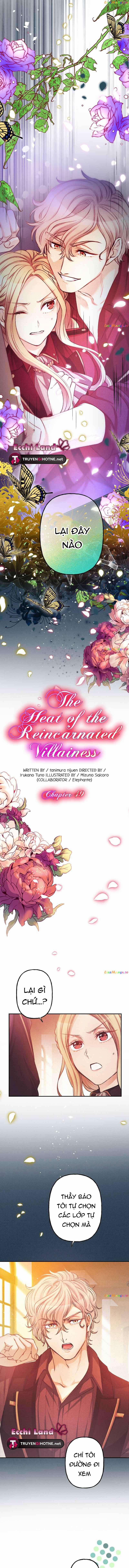 Sức Nóng Của Nữ Phản Diện Được Tái Sinh 49.1 trang 1