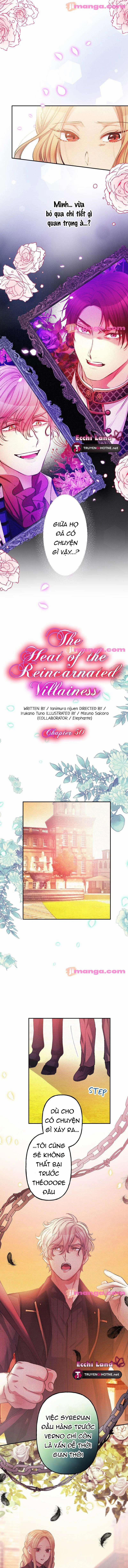 Sức Nóng Của Nữ Phản Diện Được Tái Sinh 50.1 trang 1
