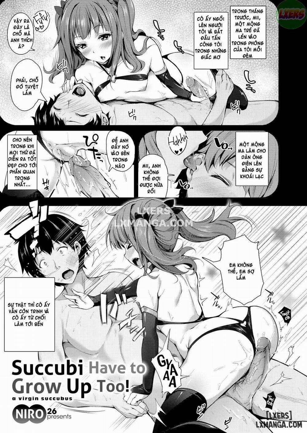 Succubi Have to Grow Up Too! Oneshot trang 4