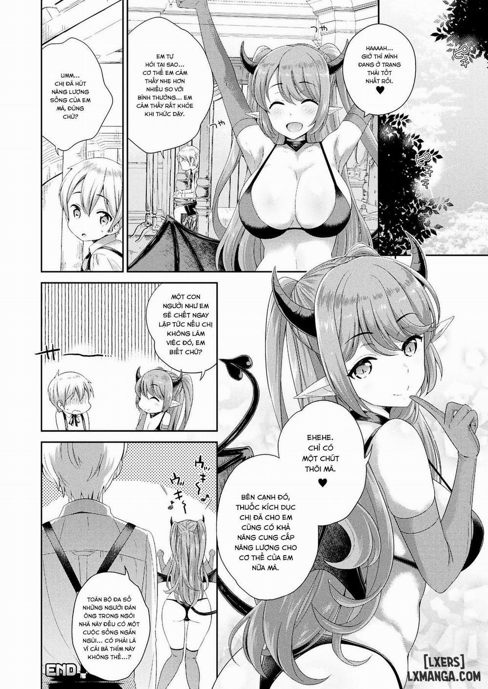 Succubus Onee-san to Inmon Keiyaku Oneshot trang 19