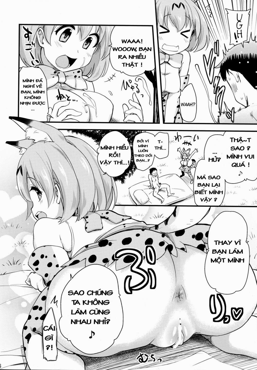 Sugoi! Anata wa Hitori Koubi Gokko ga Tokui na Friends Nanda ne - Serval-chan ni (Kemono Friends) Oneshot trang 6