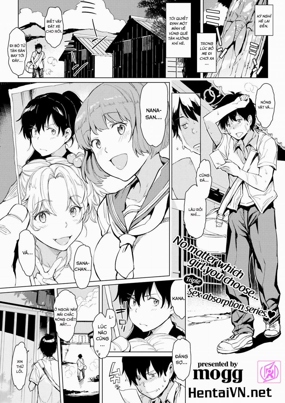 Summer Fun with Three Sisters Oneshot trang 1