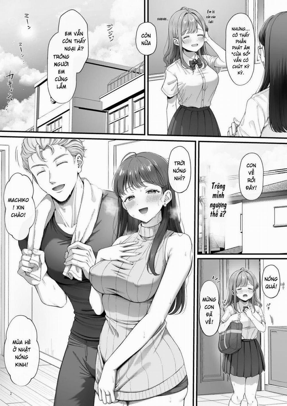Summer Time Homestay ni Kita Dekachin Ryuugakusei ni Kaihatsu sareta Shojo Oneshot trang 4