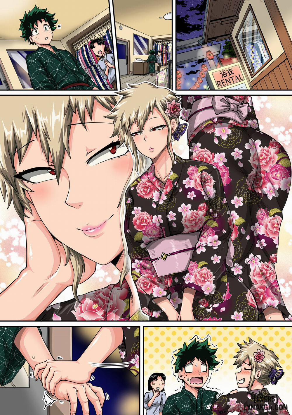 Summer Vacation With Bakugo's Mom Part Two 1 trang 50