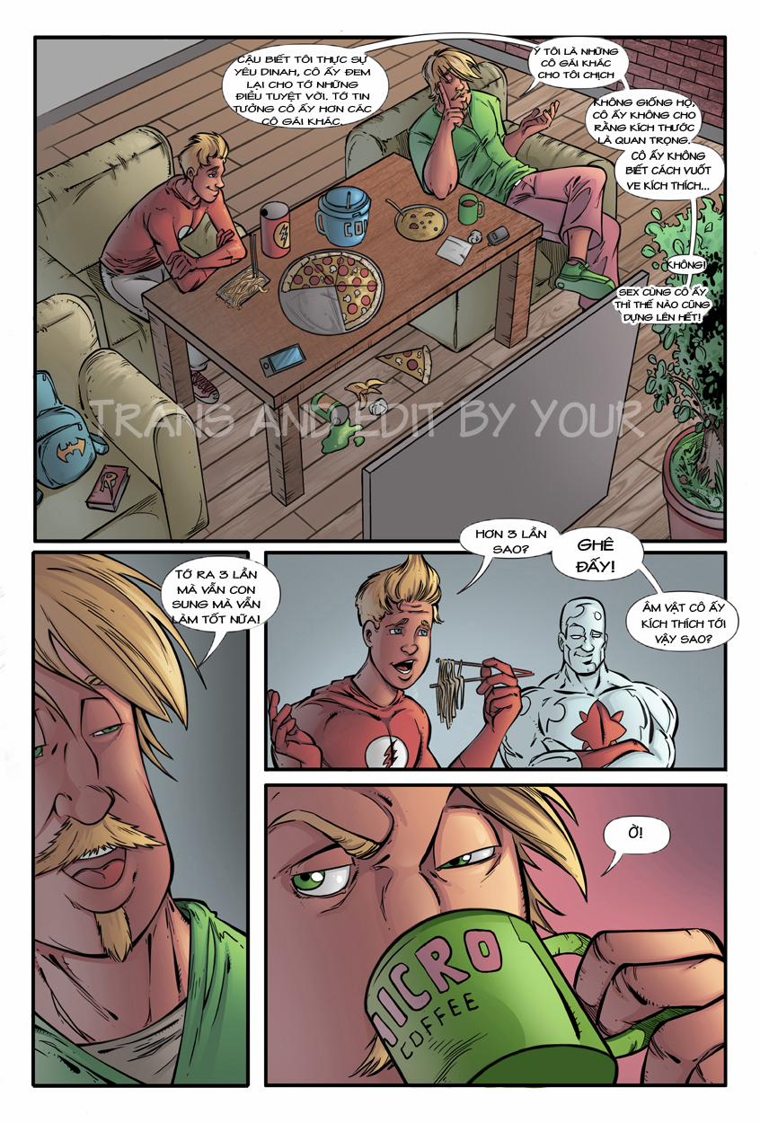 Superman xxx Black Canary (Justice Luague) Oneshot trang 4