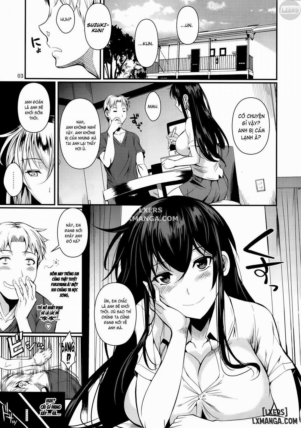 Suzuki-kun Fukuyama-san no Nakadashi Nurse Oneshot trang 4