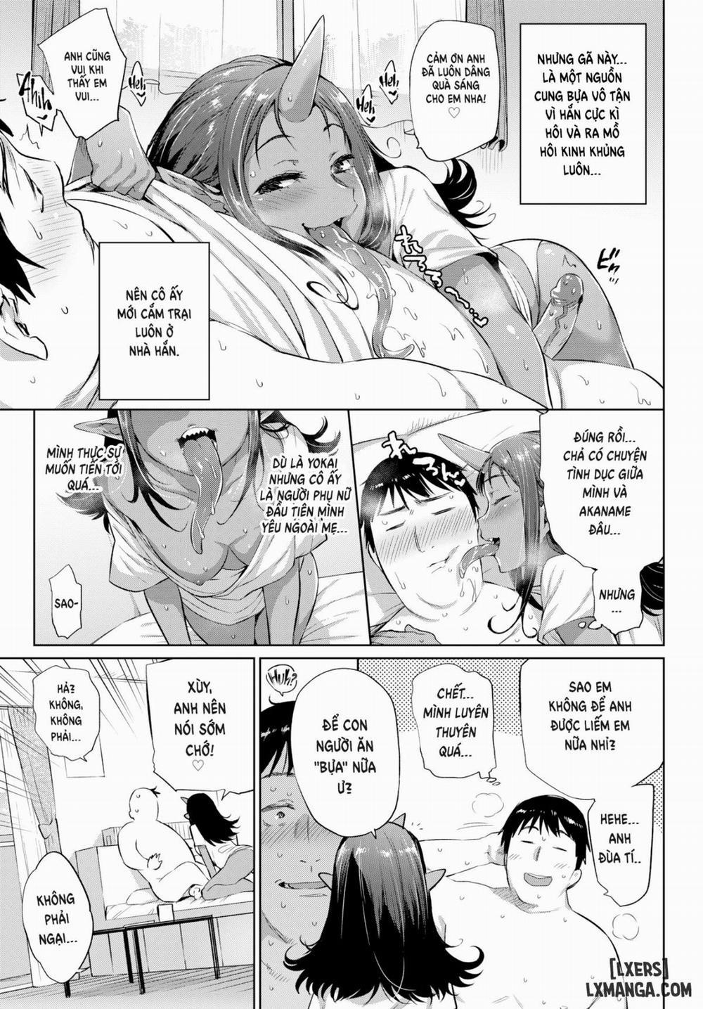 Sweating man and Akaname-san Oneshot trang 4