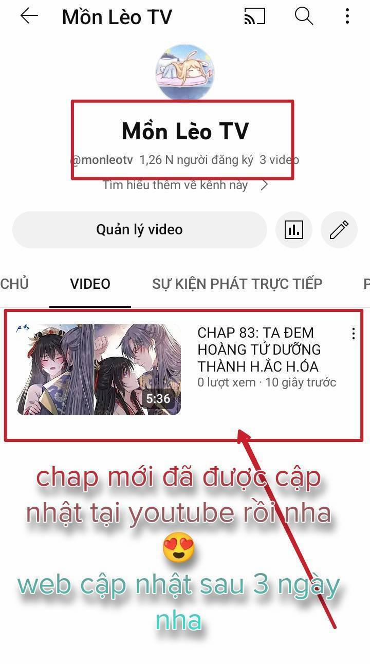 Ta Đem Hoàng Tử Dưỡng Thành Hắc Hóa 63.1 trang 3