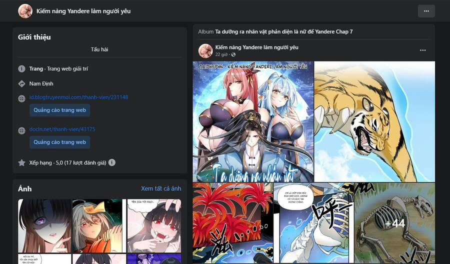 Ta Dưỡng Ra Nhân Vật Phản Diện Là Nữ Đế Yandere 7 trang 3