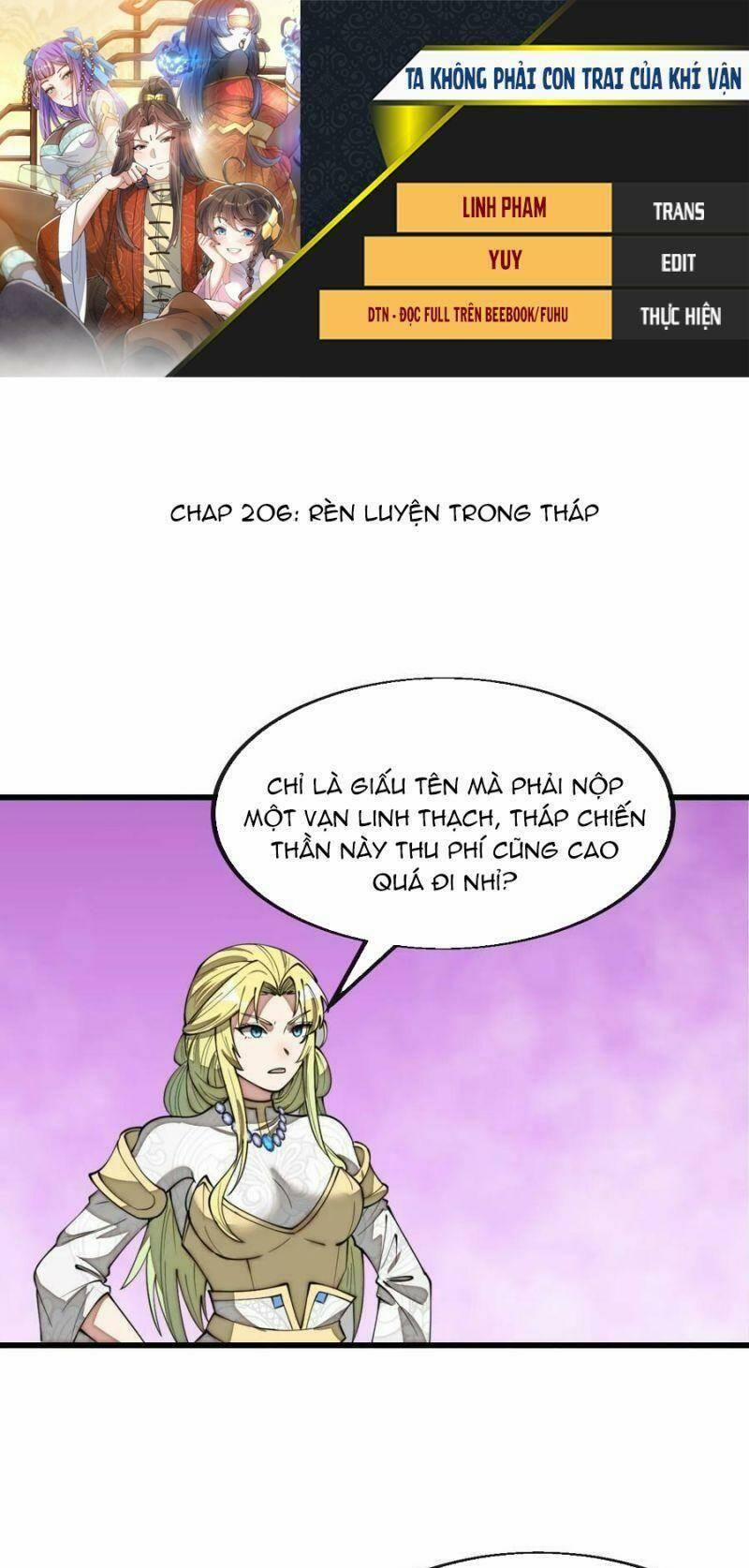 Ta Không Phải Con Cưng Của Khí Vận 206 trang 0