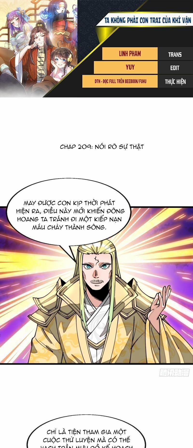 Ta Không Phải Con Cưng Của Khí Vận 209 trang 0