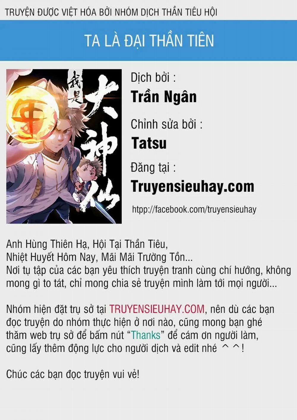 Ta Là Đại Thần Tiên 2 trang 0