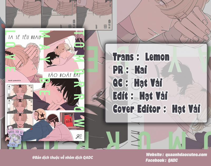 Ta Sẽ Yêu Nhau Vào Ngày Mai 2 trang 0