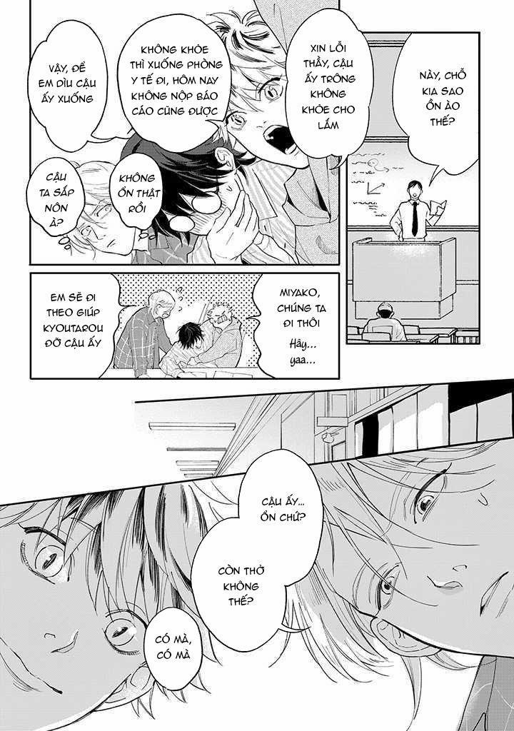 Tại sao cậu lại không để ý đến tình địch của mình!? 2 trang 9