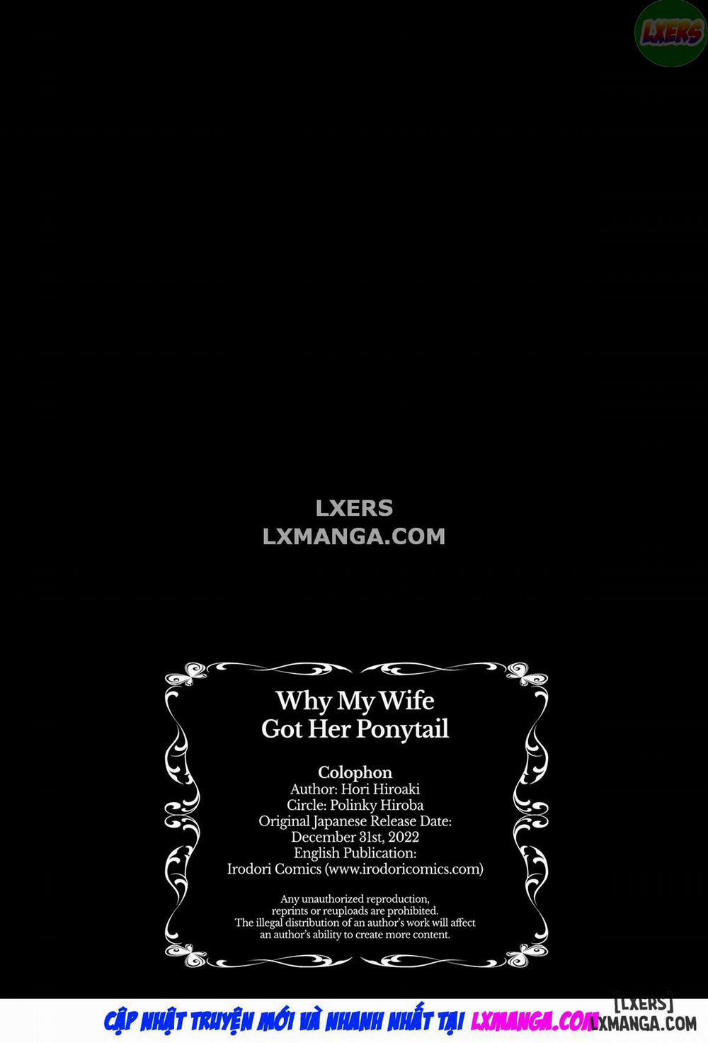 Tại Sao Vợ Tôi Lại Để Tóc Đuôi Ngựa 3 END trang 26