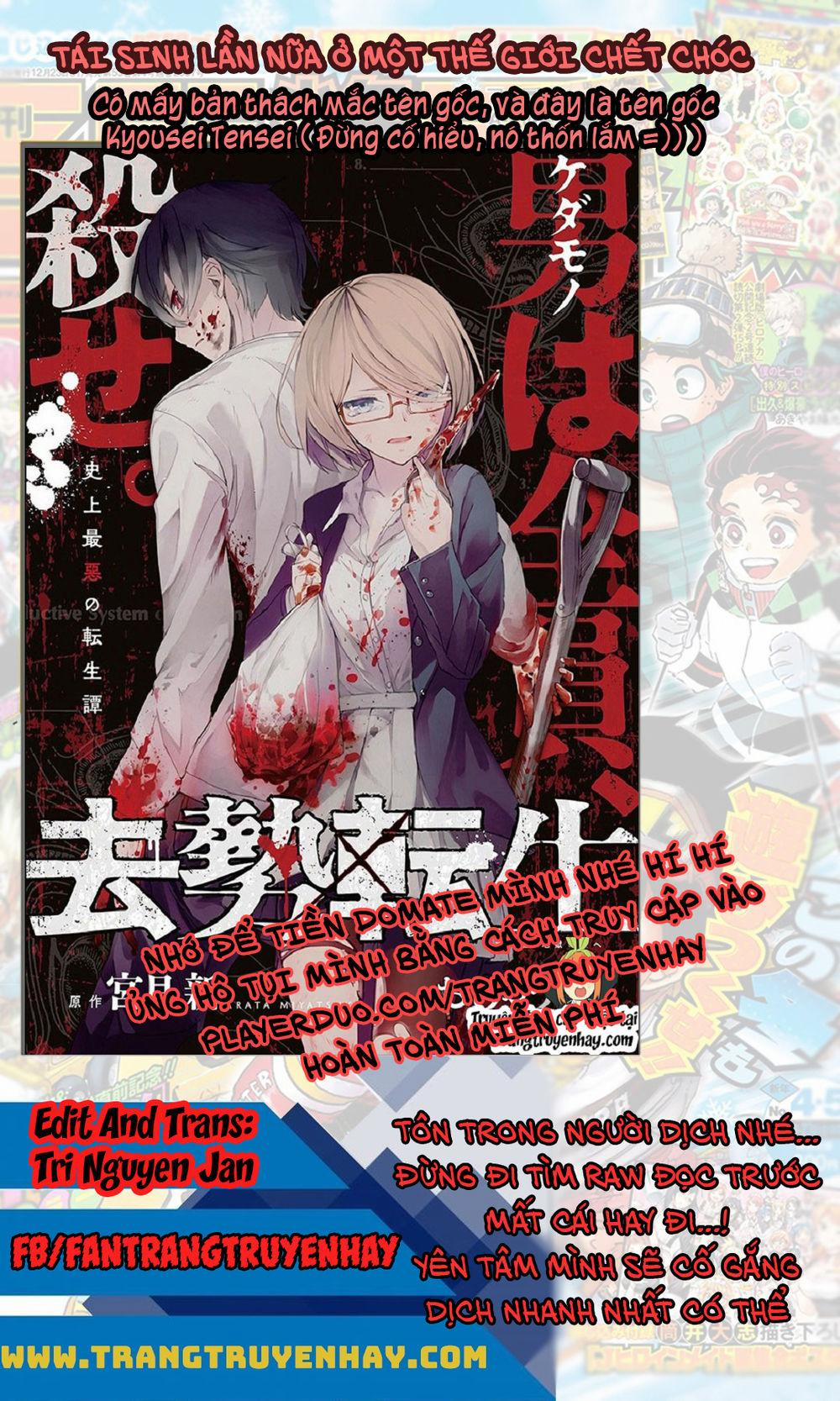 Tái Sinh Ở 1 Thế Giới Đầy Chết Chóc 6 trang 1