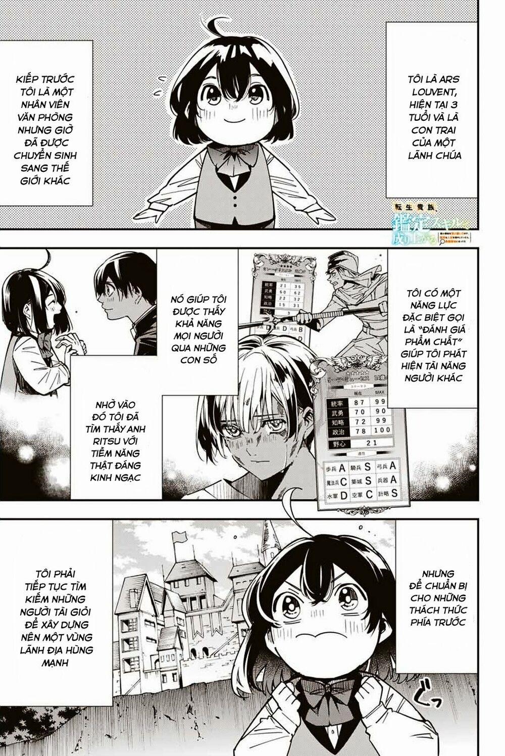 Tái Sinh Thành Quý Tộc Với Kĩ Năng 'appraisal' 4 trang 0