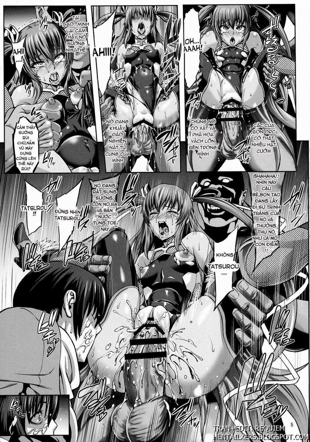 Taimanin Buta Ochi Oyako (Taimanin Yukikaze) Oneshot trang 6