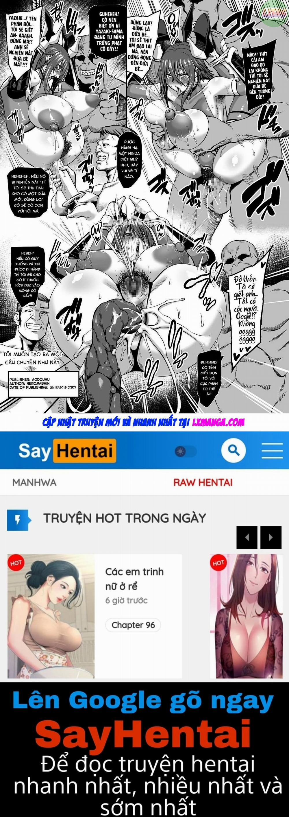 Taimanin Shiranui Musume no Osananajimi ni Te o Dasu Itazura Oba-san Hen Oneshot trang 35