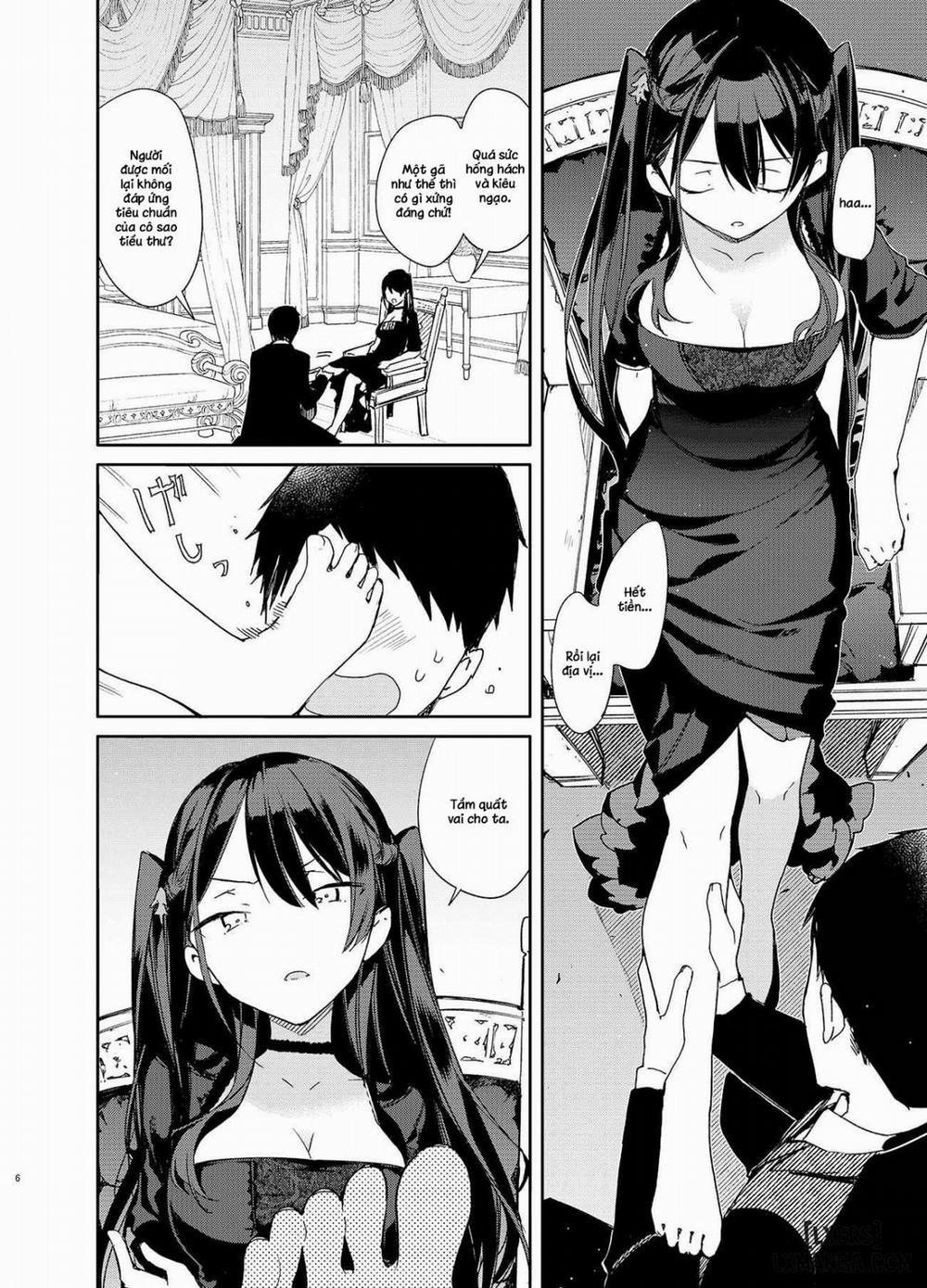 Takabisha Kyonyuu Ojou-sama to Himitsu no Ecchi Oneshot trang 4