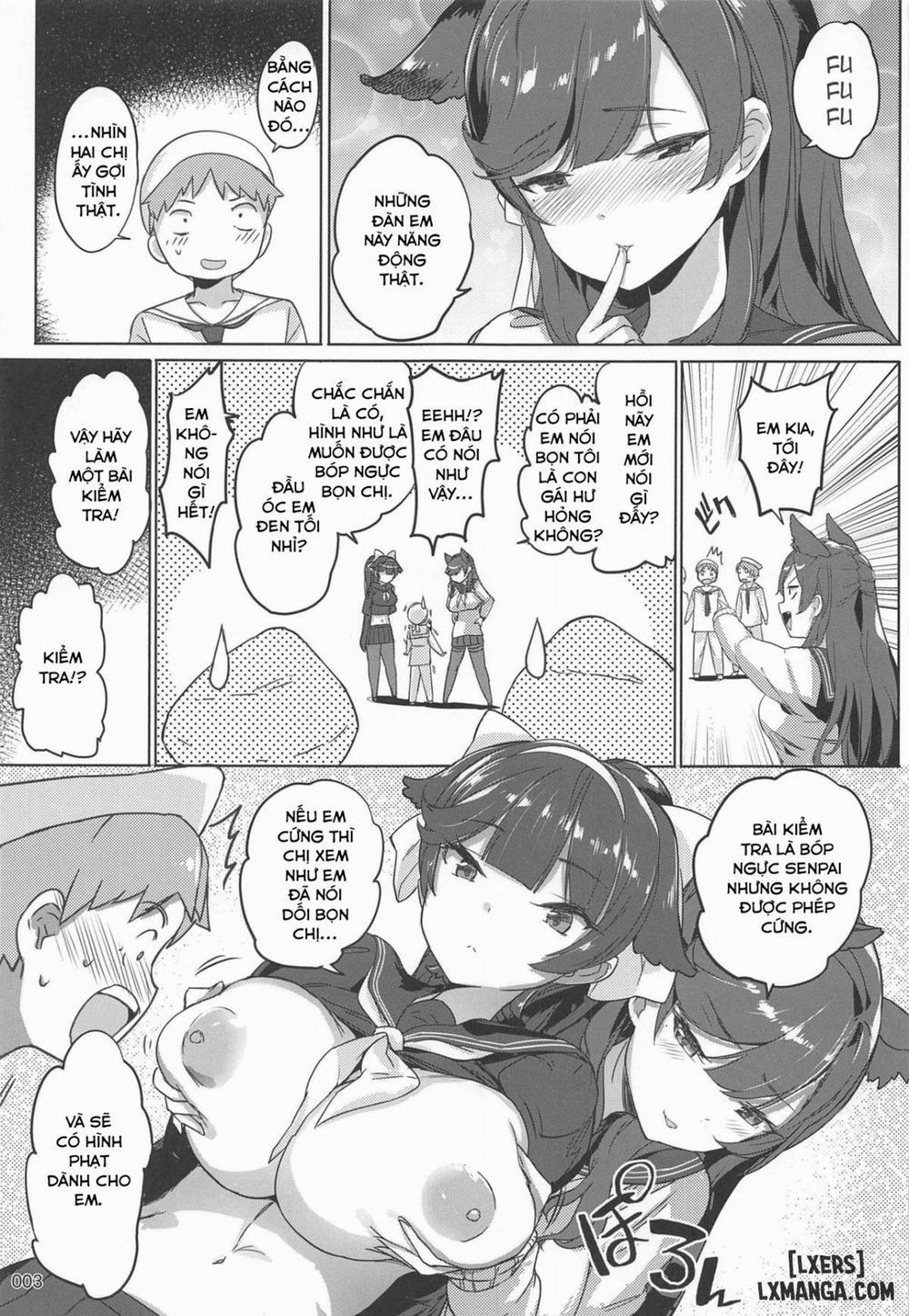 Takao to Atago Senpai no Ijime Ninmu Oneshot trang 4