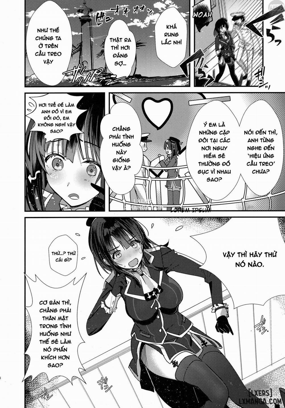 Takao Tou no Ue ni Itaru Haneru Thrill Oneshot trang 4