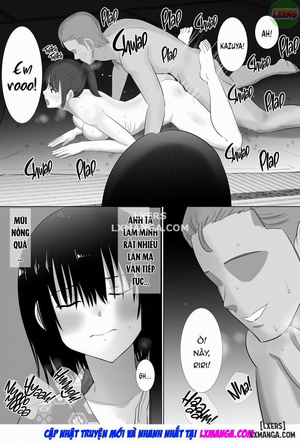 Taken at the Hot Spring - My Busty Honey and Her Pal's Hung Boyfriend 2 END trang 20