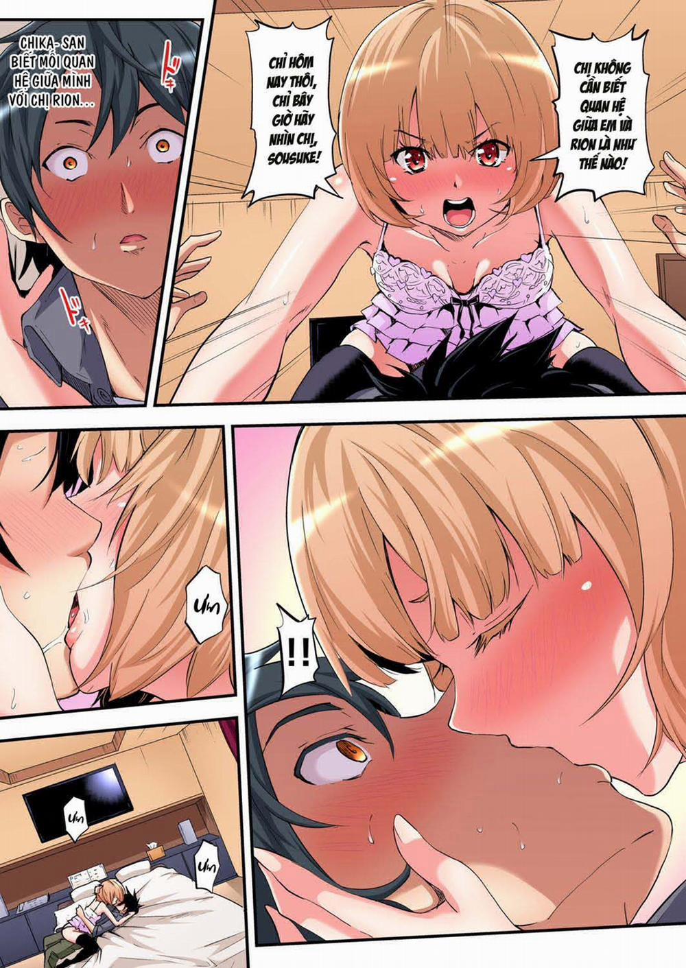 Tắm cùng chị vợ 3 - Hội bà mẹ bỉm sữa Chika-chan (1) trang 14