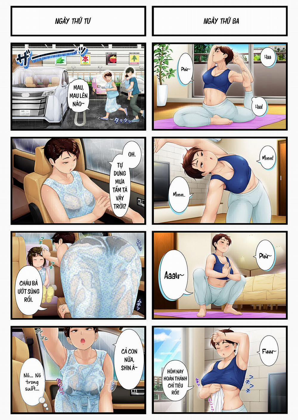 Tám ngày với mẹ vợ Oneshot trang 3