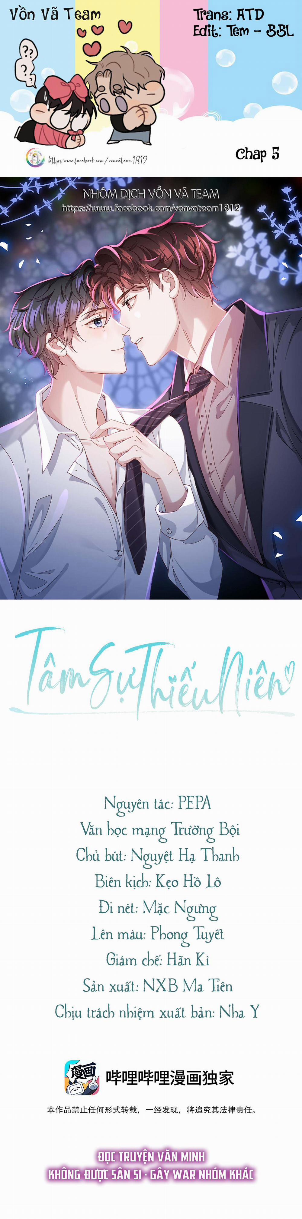 Tâm Sự Thiếu Niên (End) 5 trang 0