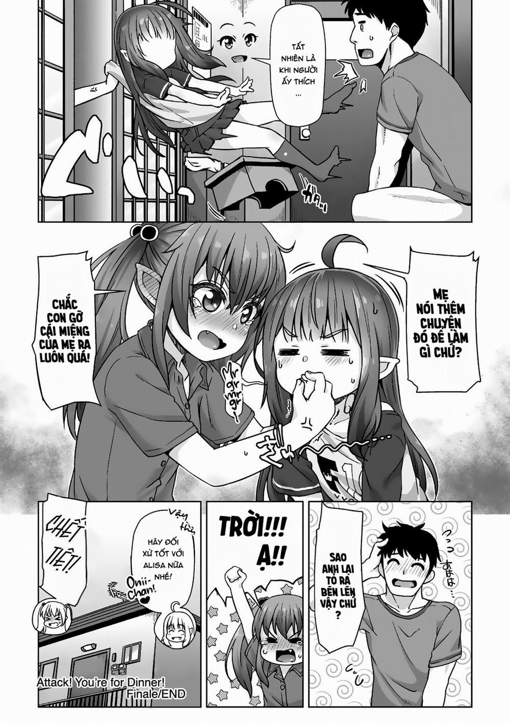 Tấn công! Anh là bữa tối của em! 4 trang 21