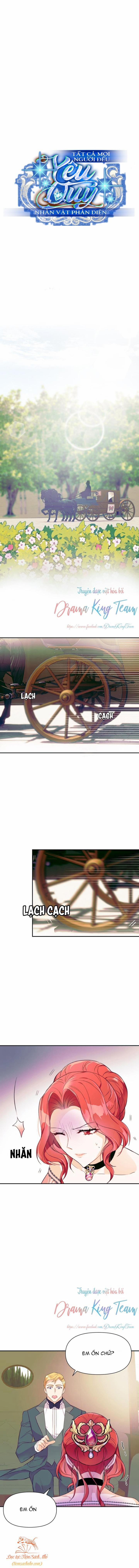 Tất Cả Mọi Người Đêu Yêu Quý Nữ Phụ Phản Diện 13 trang 3