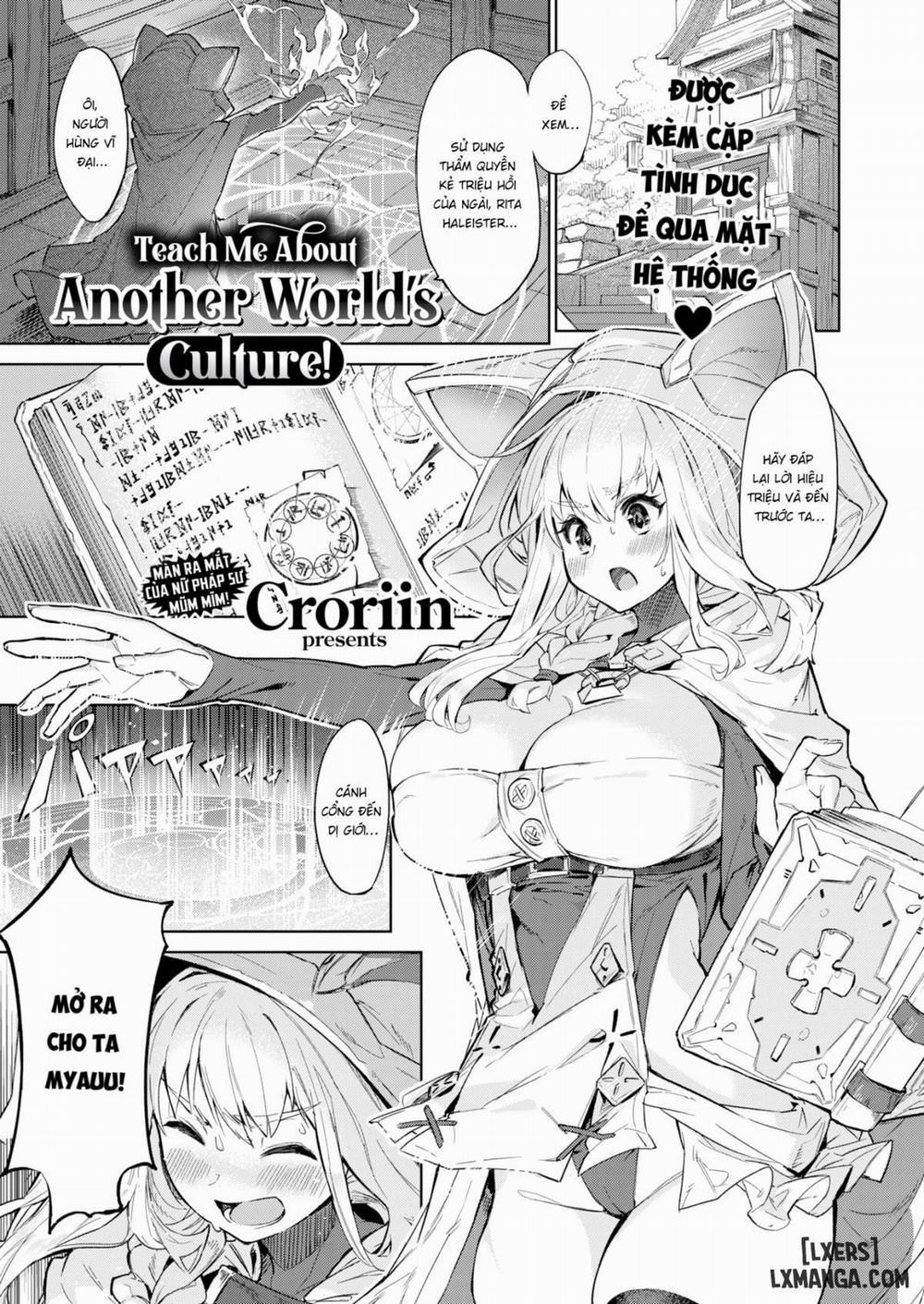 Teach Me About Another World's Culture Oneshot trang 2