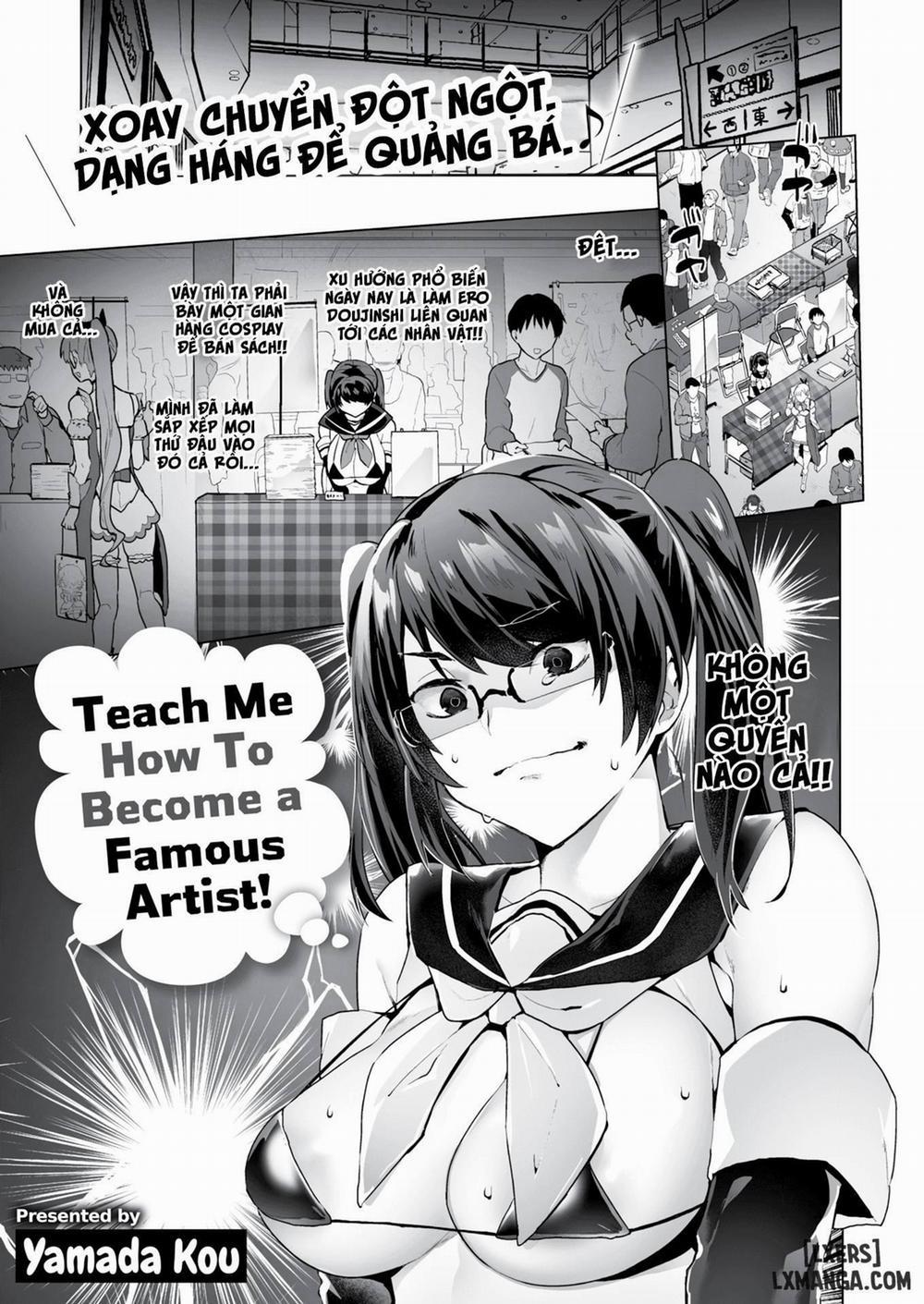 Teach Me How To Become a Famous Artist Oneshot trang 0