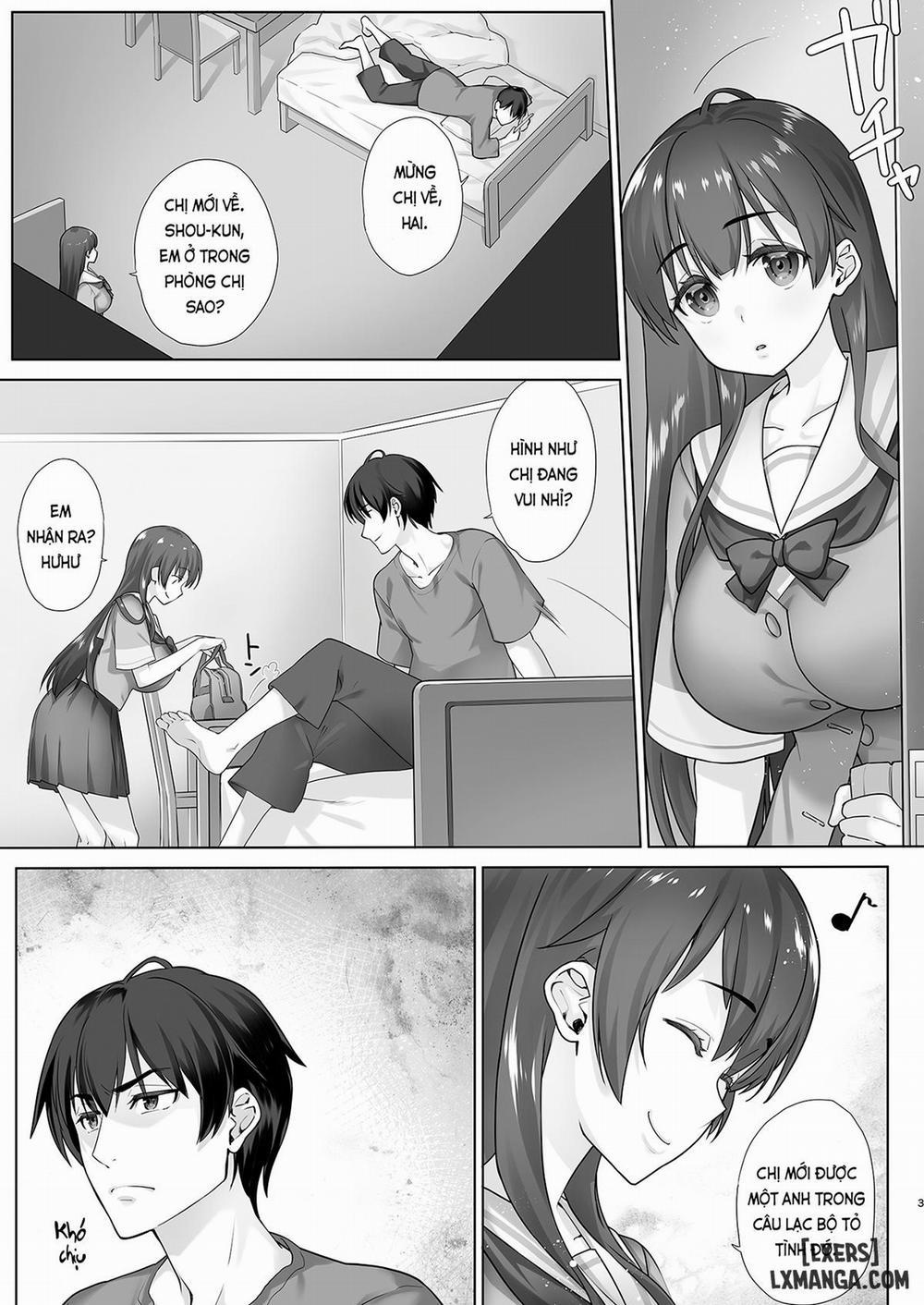 Teihanpatsu JK Onee-chan Manami wa S na Otouto ni Sakaraenai Oneshot trang 2