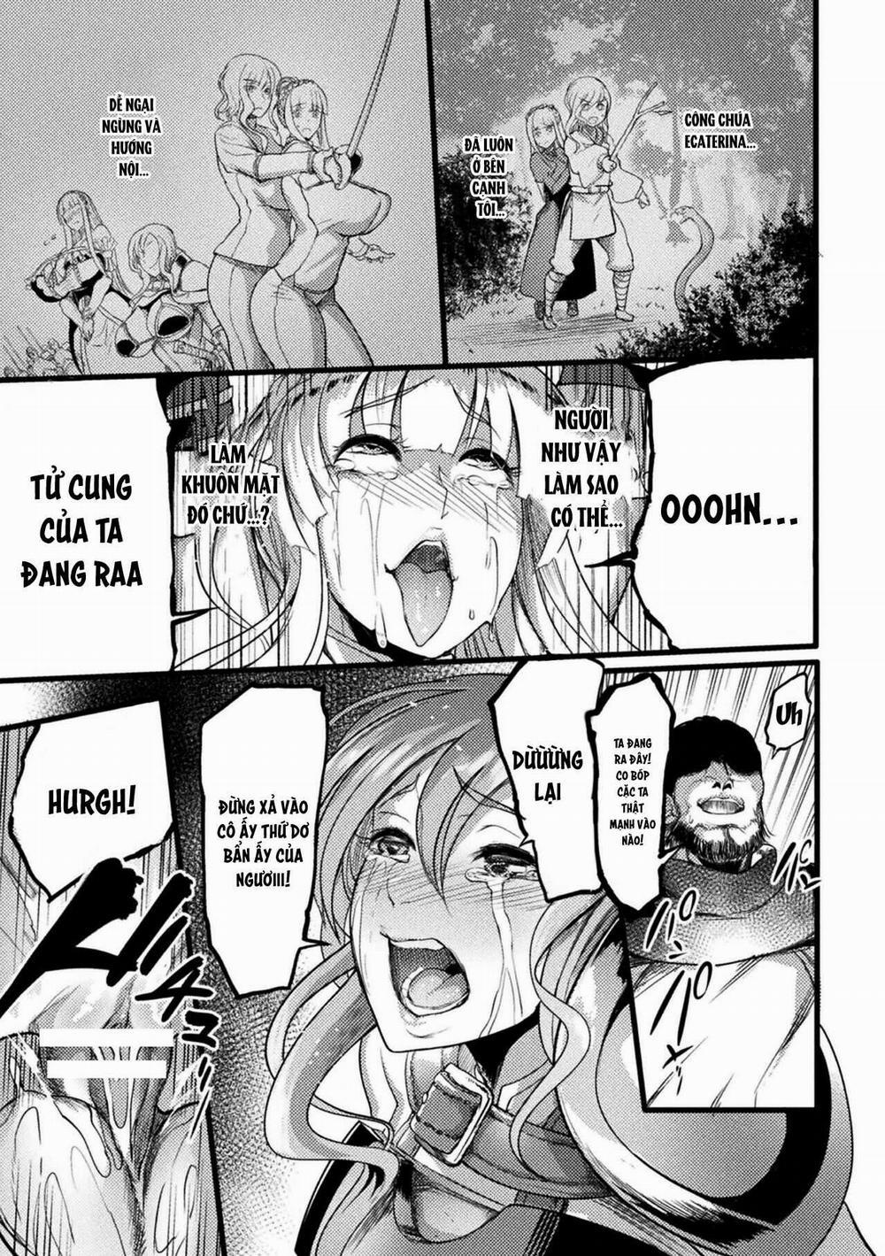 Teikoku no Nikubenki ~Otosareta Hime to Onna Kishi~ Oneshot. trang 11