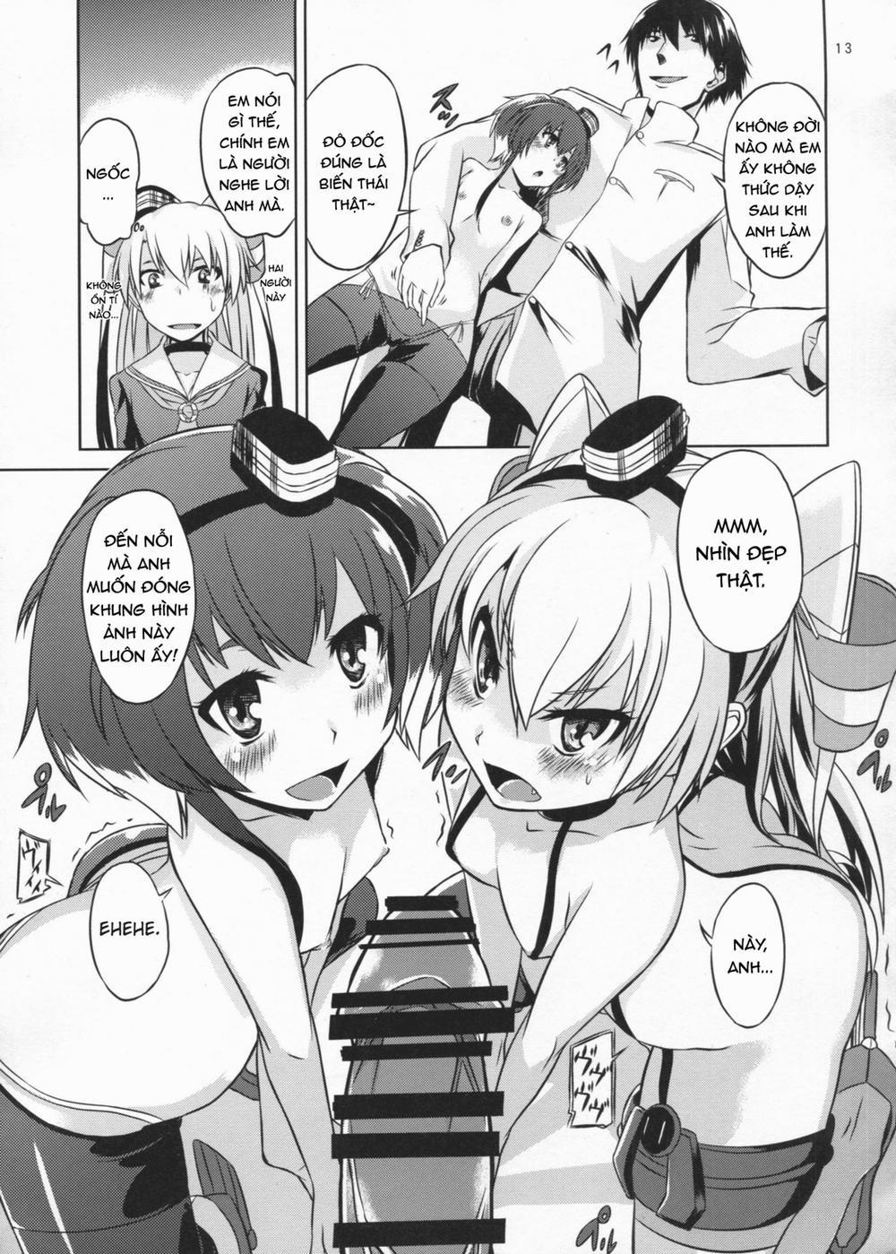 Teitoku wa Dekiru Hentai (Kantai Collection -KanColle-) Oneshot trang 14