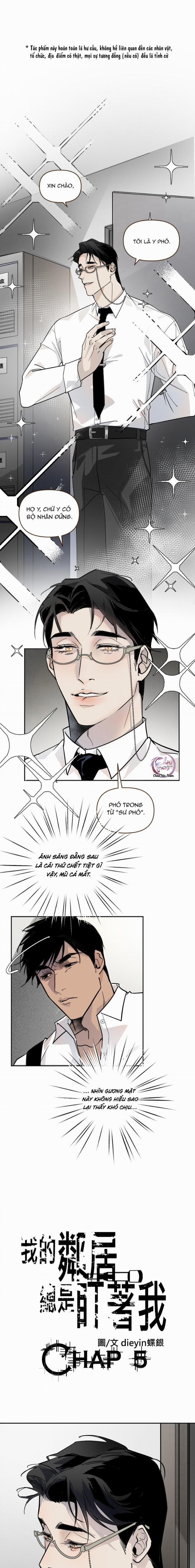 Tên Hàng Xóm Cứ Dán Mắt Vào Tôi 5 trang 0