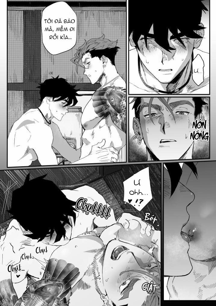 Tên Yakuza Dâm Đãng Bị Cậu Trai Tân Học Sinh Cấp 3 Thịt!! Oneshot trang 12