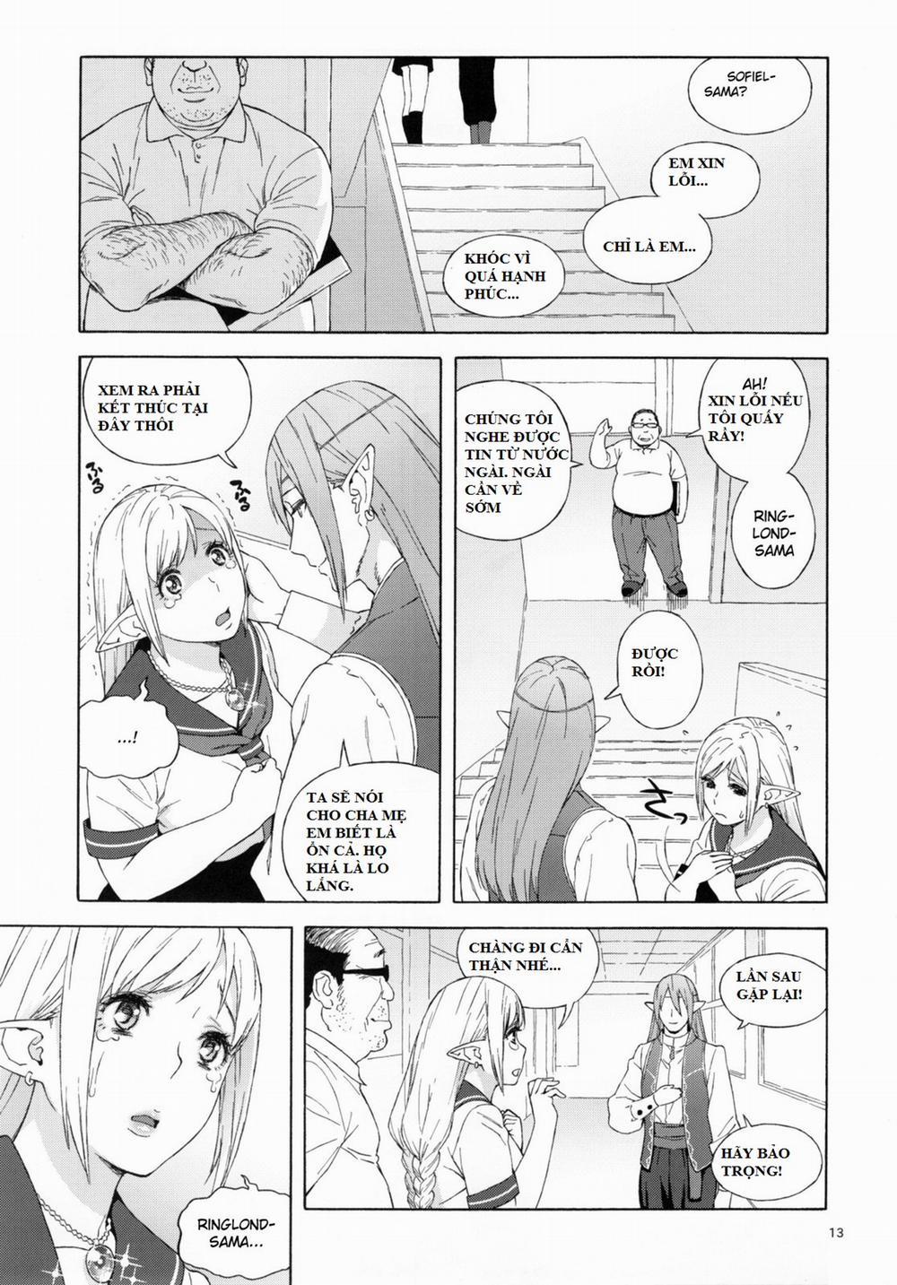 Tenkousei JK Elf 2 -Kegasareta Konyaku no Akashi- Oneshot trang 8