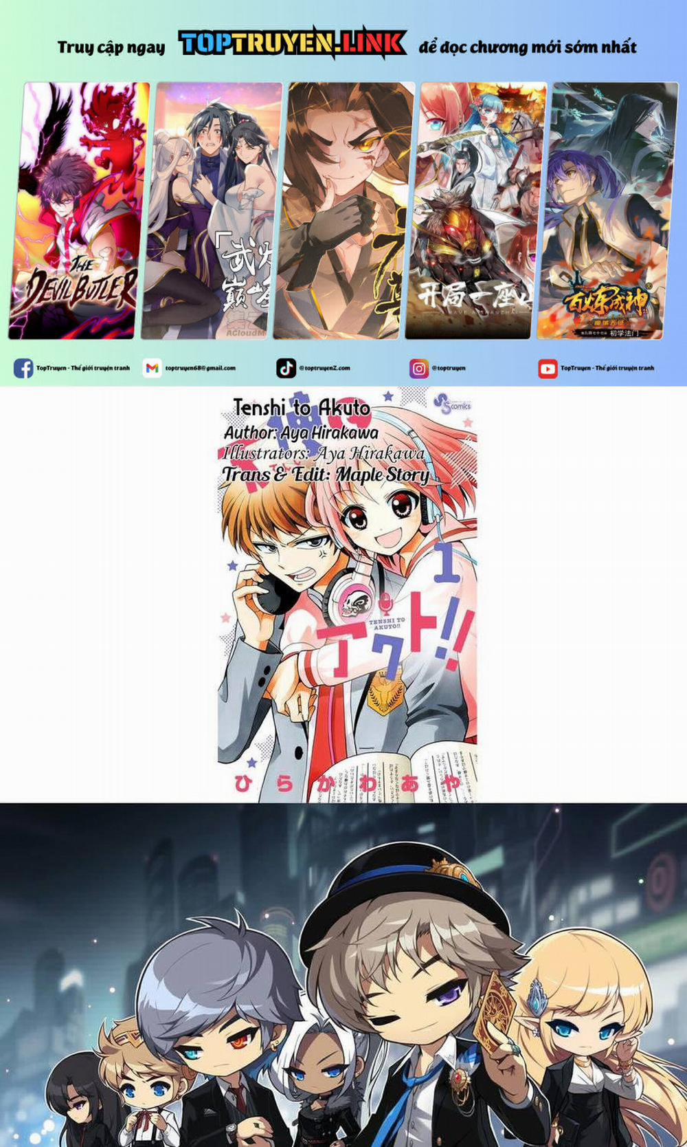 Tenshi To Akuto!! 1 trang 0