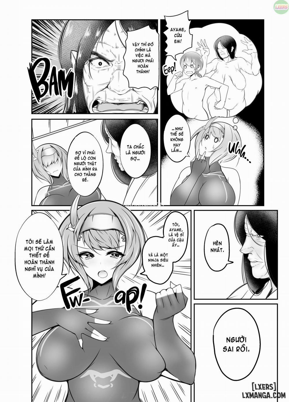 Tentacle Ninja Ayame is On The Job! Oneshot trang 4