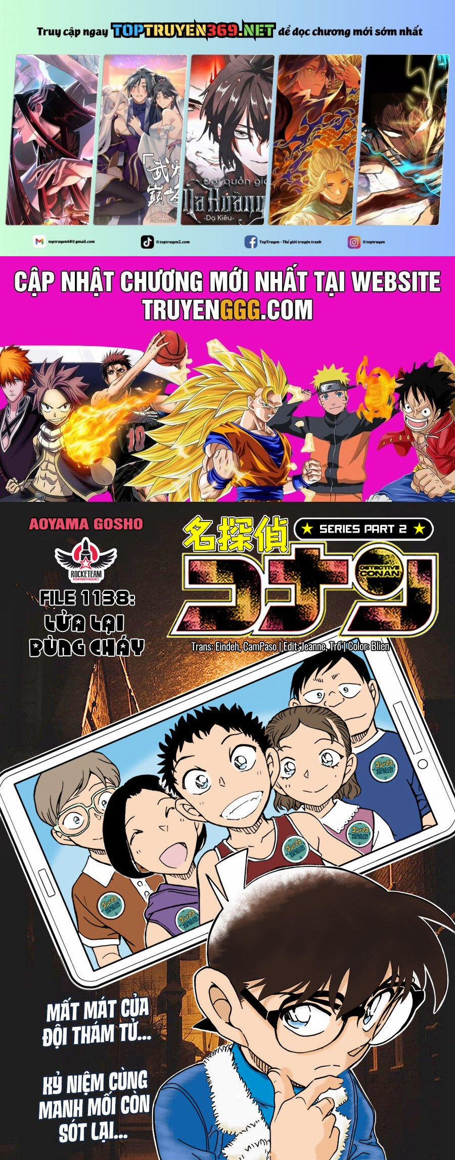 Thám Tử Conan 1138 trang 0