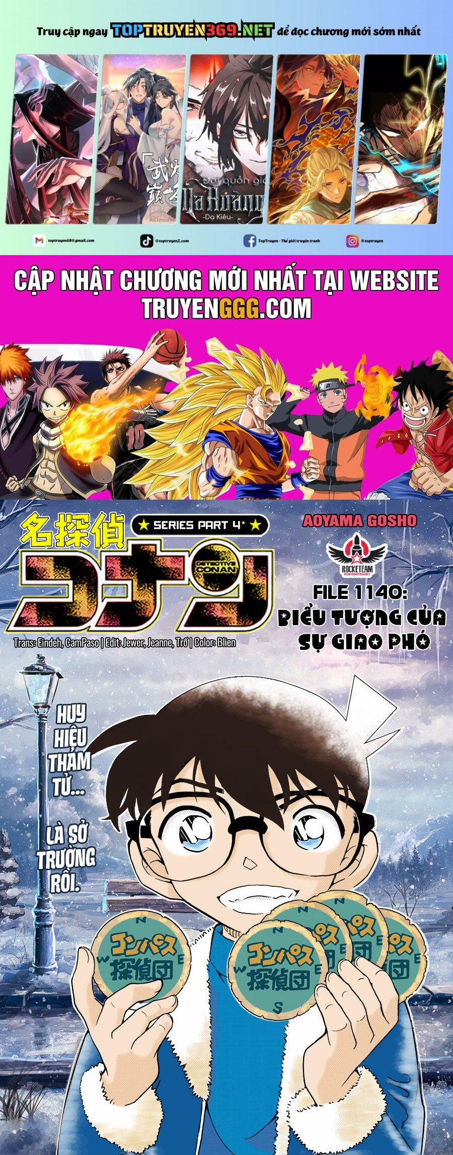 Thám Tử Conan 1140 trang 0