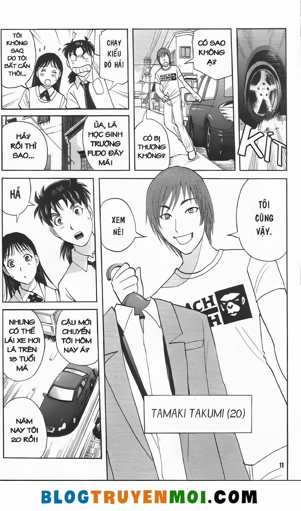 Thám Tử Kindaichi (Bản Đẹp) 0.0 Cuộc truy lùng thanh tra Kenmochi 0 trang 10